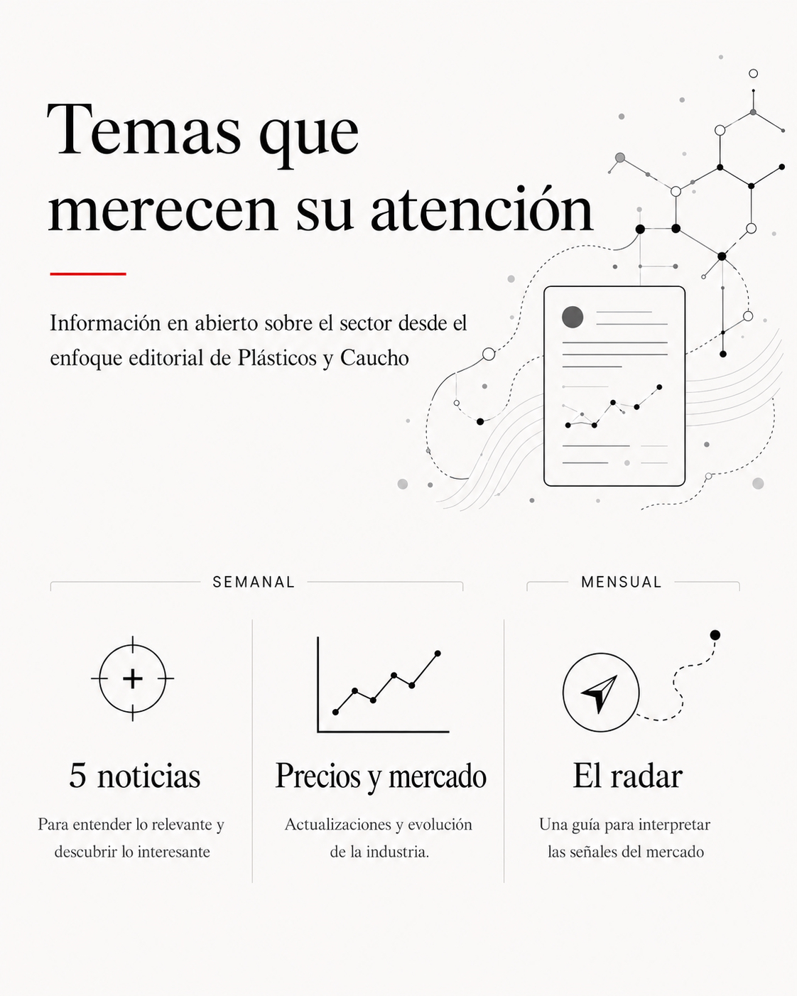 Reciba gratis el newsletter de Plásticos y Caucho