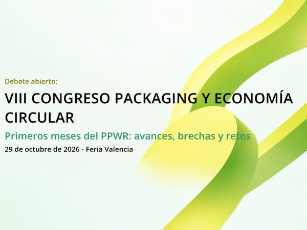 VIII Congreso Packaging y Economía Circular, 29 de octubre de 2026 en Feria Valencia